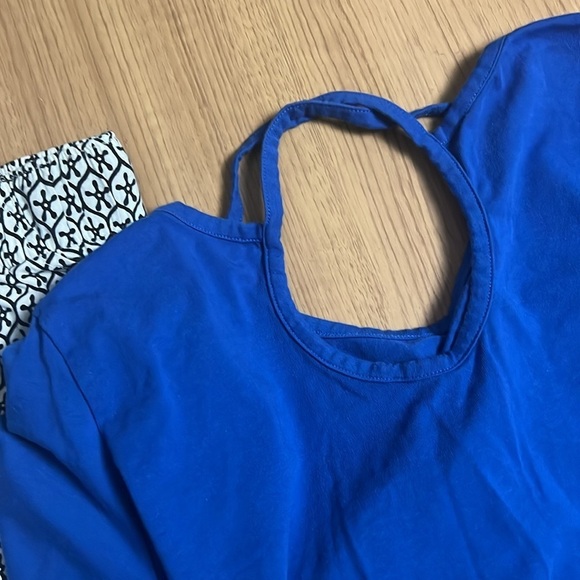 PJ set Petite Medium Blue Summer/Spring Set with Pockets - Picture 3 of 3